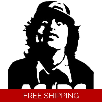 AC DC Rock Band Die Cut Vinyl Decal sticker AC DC Rock Band Die Cut Vinyl Decal sticker